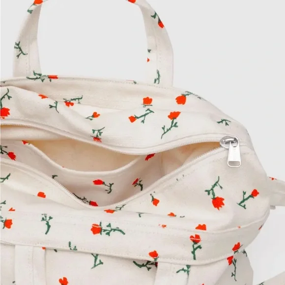 BAGGU horizontal zip duck bag painted wildflower - Picture 3 of 8